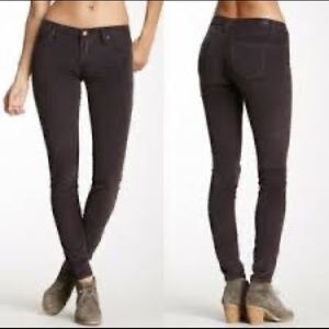 Blank NYC Spray On chocolate skinny corduroy pants 31